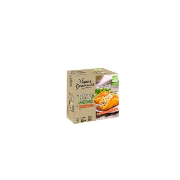 Feuilleté fondue poireau saumon (2) 220g