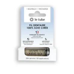Fil dentaire soie cirée bout et fil (2)