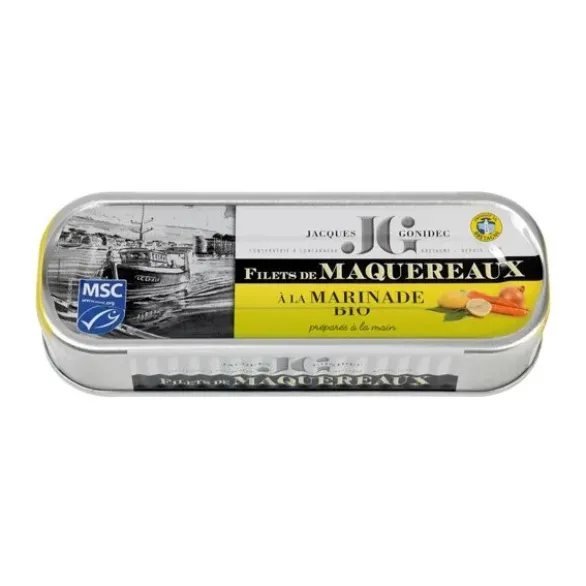 Filets de maquereaux à la marinade 176g