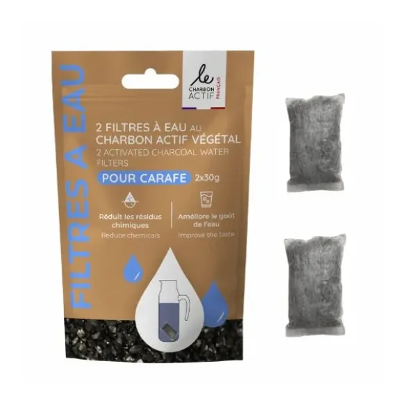 Filtre à eau pour carafe (2) 60g