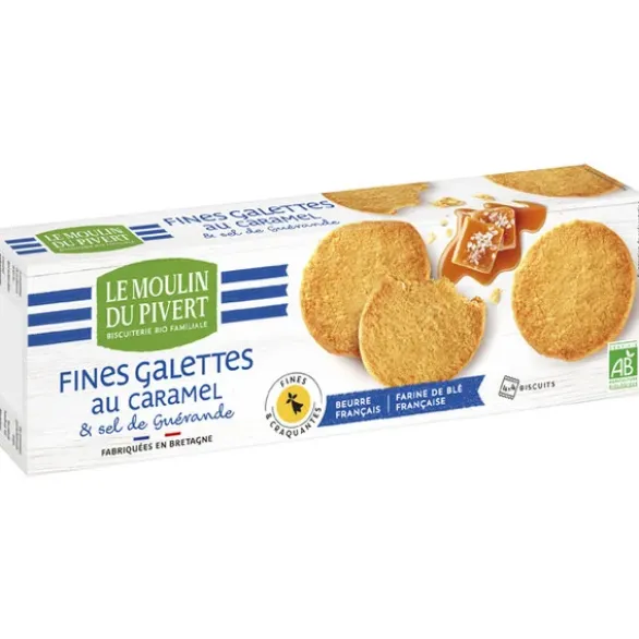 Fine galette caramel & sel de Guérande 120g