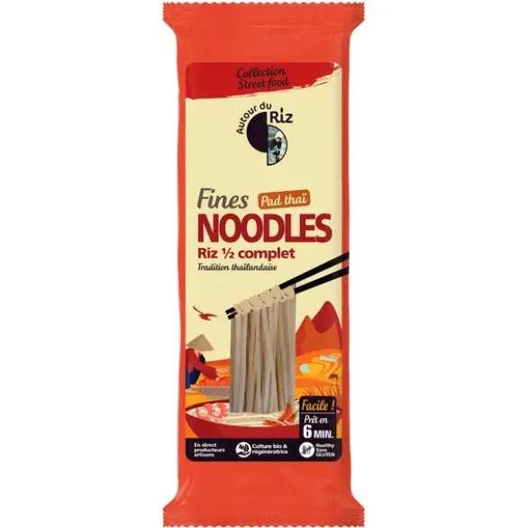 Fines noodles de riz 1/2 complet 170g