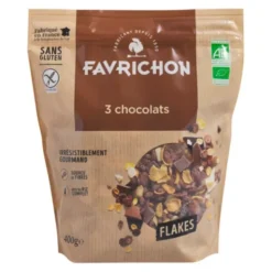 Flakes 3 chocolats 400g