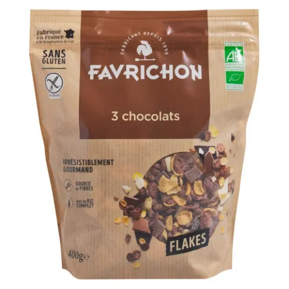Flakes 3 chocolats 400g