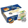 Flan vanille nappage caramel 4x100g