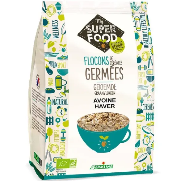 Flocons d'avoine germée 350g