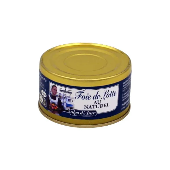 Foie de lotte au naturel 120g