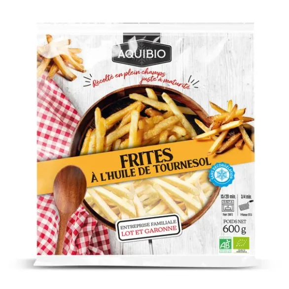 Frites à l'huile de tournesol 600g