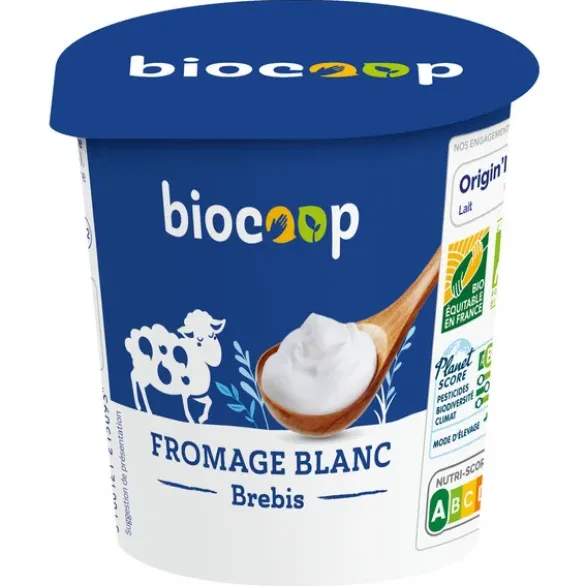 Fromage blanc brebis 4.5% MG 400g