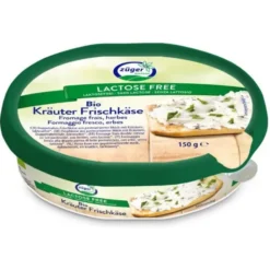 Fromage crème herbes sans lactose 150g