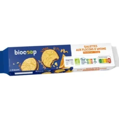 Galette avoine orange chocolat noir 150g