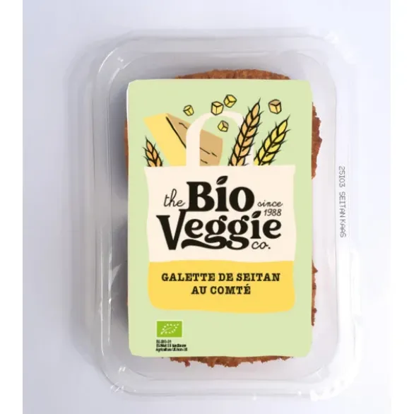Galette de seitan au comté 2x100g