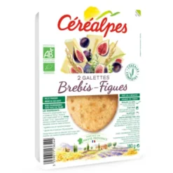 Galette fromage brebis & figues 2x90g