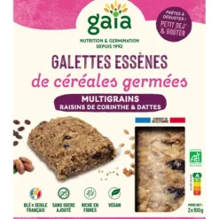 Galettes de céréales germées multigrains
