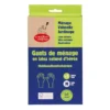 Gants ménage latex medium 1 paire