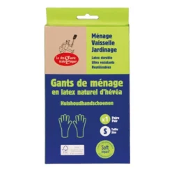 Gants ménage latex small 1 paire