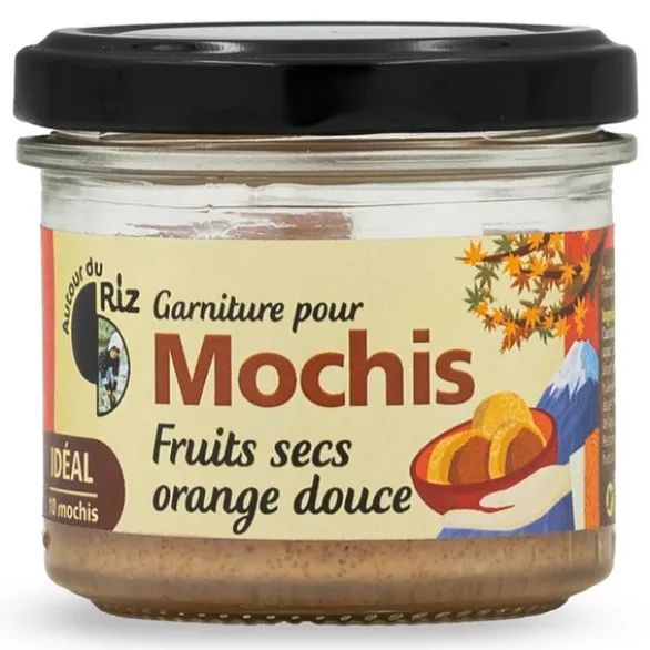 Garniture pour mochis fruits secs orange douce 100g