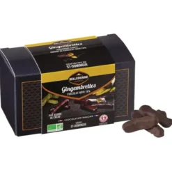 Gingembre confit enrobé chocolat noir 100g