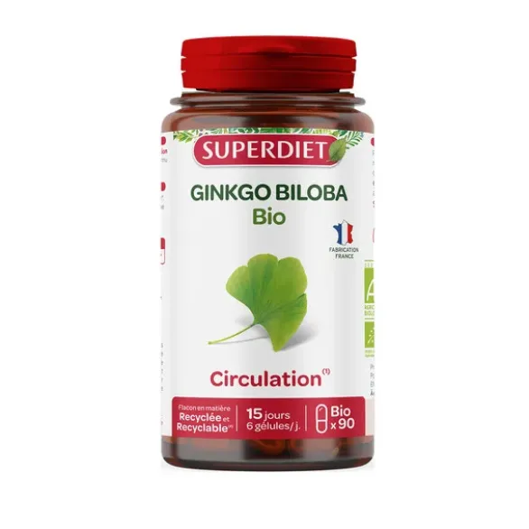 Ginkgo biloba gélule 90x304mg