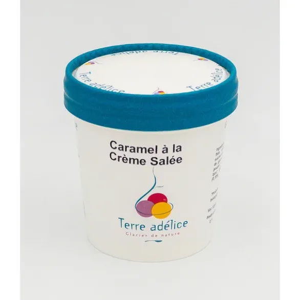 Glace caramel à la crème salée 100g