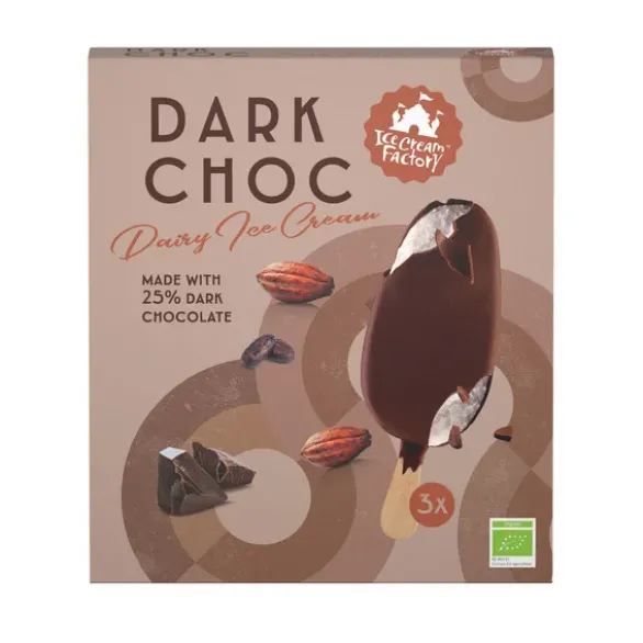 Glace vanille chocolat noir (3) 291g