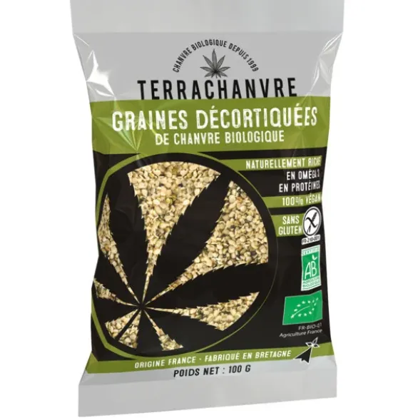 Graine de chanvre décortiquée 100g