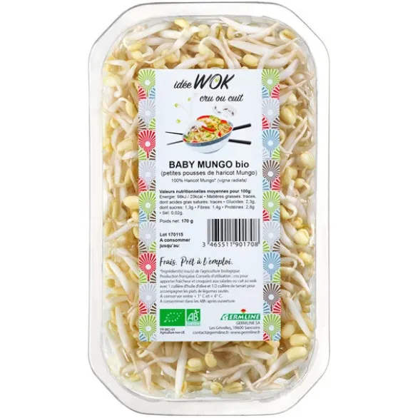 Graine germée baby haricot mungo 170g