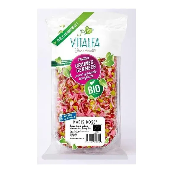 Graines germées de radis rose 30g