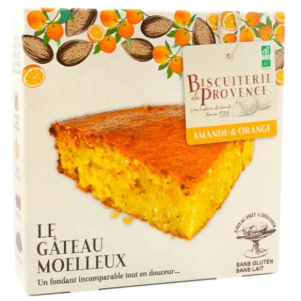 Gâteau amande orange 225g