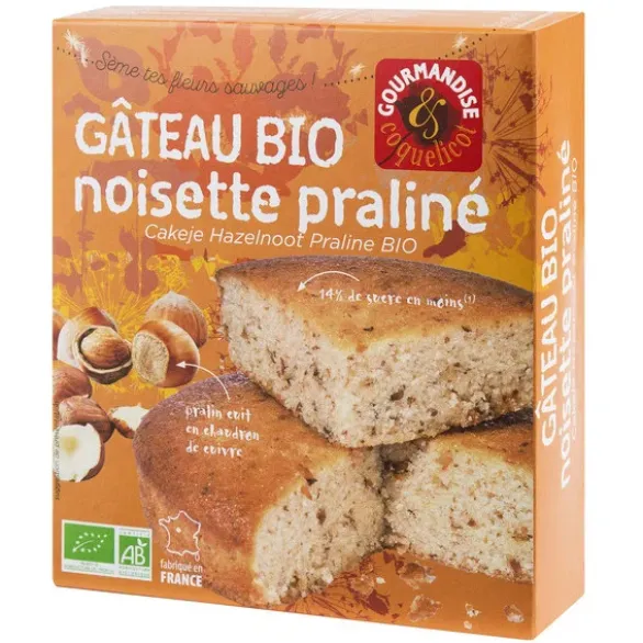 Gâteau noisette praliné 160g
