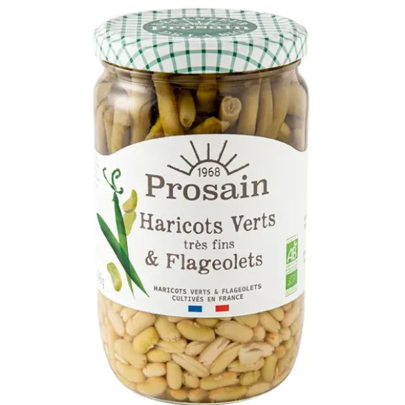 Haricots verts très fins flageolets 660g