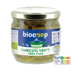 Haricots verts très fins 180g net égoutté