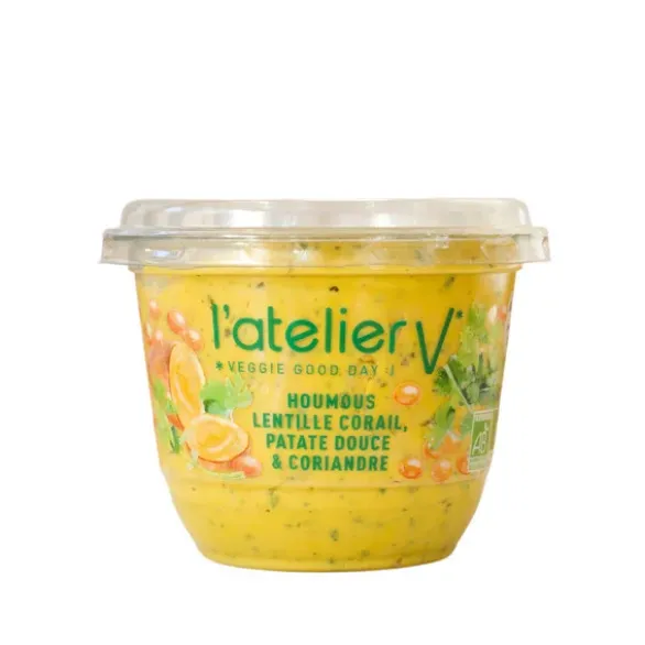 Houmous lentille corail & coriandre 150g