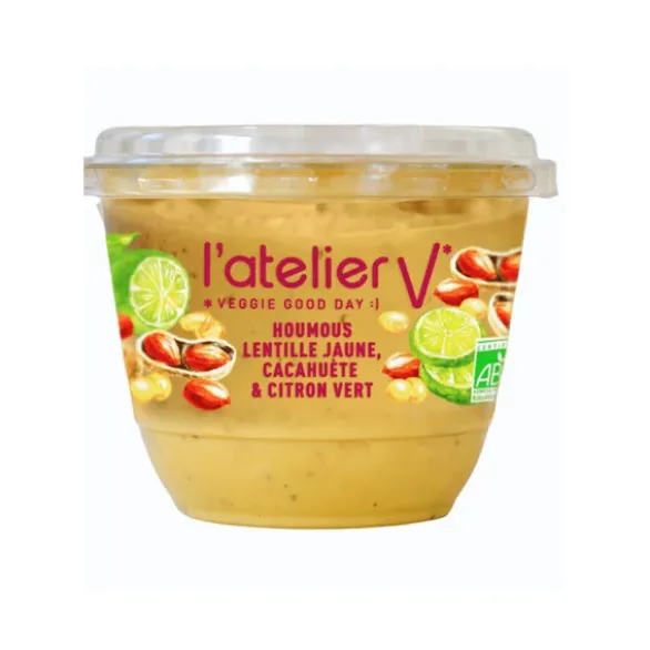 Houmous lentille jaune cacahuète 150g