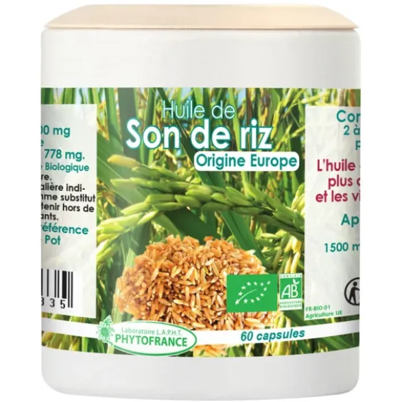 Huile de son de riz capsule (60) 46.68g