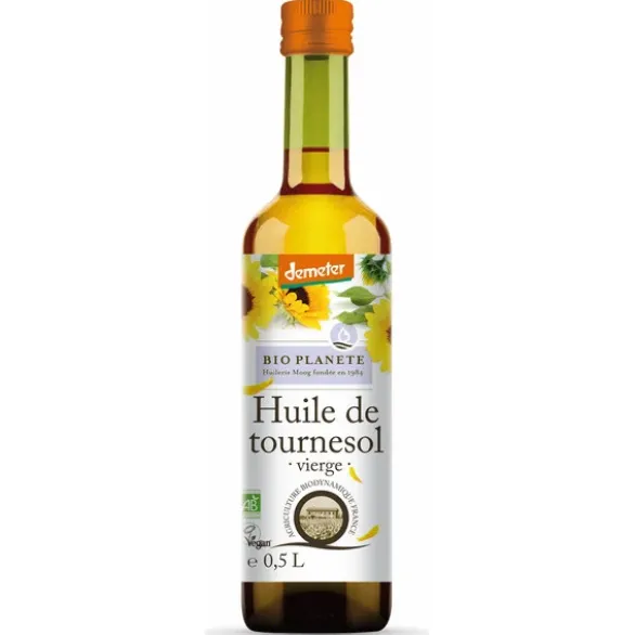 Huile de tournesol vierge Demeter 50cl