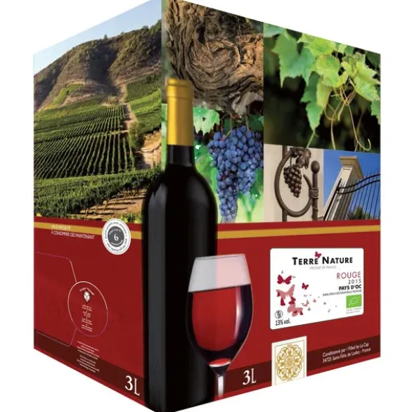 IGP Pays d'Oc rouge Jour Paisible 3L