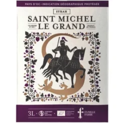 IGP Pays d'Oc Syrah Veredus rouge 3L