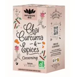 Infusion chaï curcuma épices 16x1,8g
