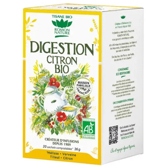Infusion digestion citron 20x1,8g