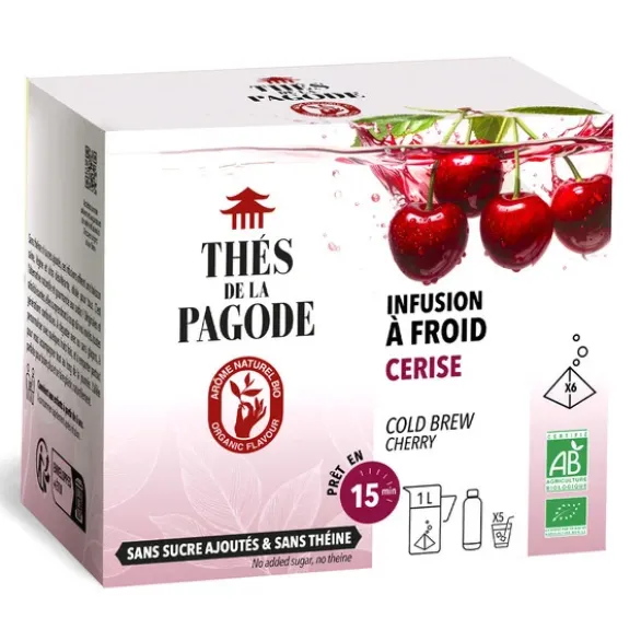 Infusion à froid cerise 6x7g