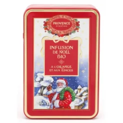 Infusion Noël orange et épices boîte métal 24x1,7g