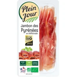 Jambon Pyrénées chiffonnade 60g