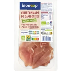 Jambon sec supérieur chiffonnade 80g