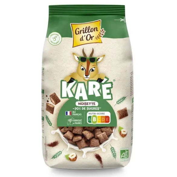 Ka'ré fourré noisettes -30% sucre 375g
