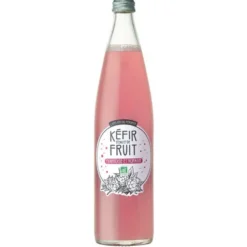 Kéfir d'eau et de fruit framboise et romarin 75cl