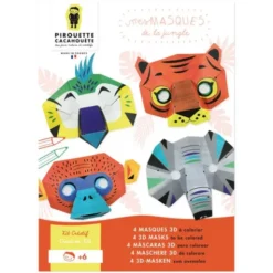 Kit masques de la jungle (4)