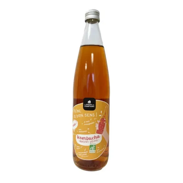 Kombucha abricot pêche 75cl