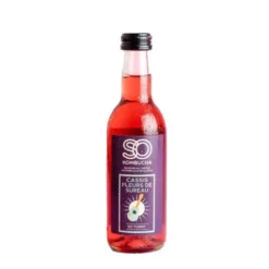 Kombucha cassis fleur de sureau 25cl