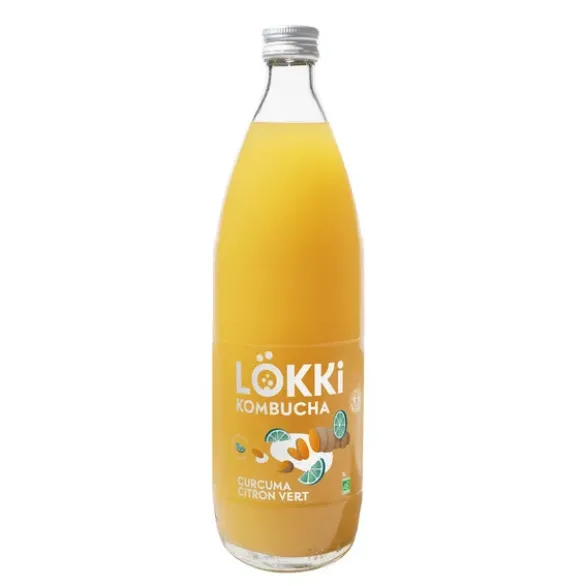 Kombucha Curcuma Citron Vert 1L